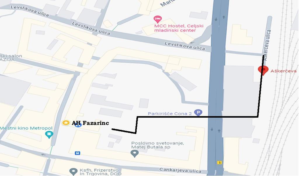 Apartments Fazarinc S Parkiriscem Celje Dış mekan fotoğraf